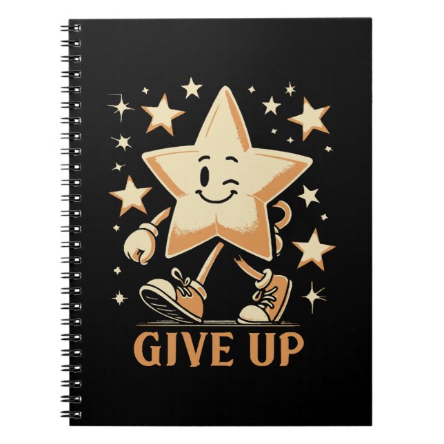 Caderno Espiral Desistir (Frente)