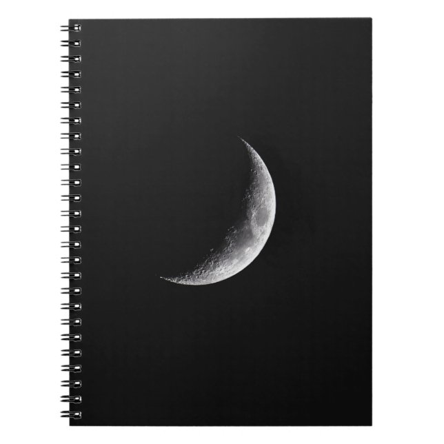 Caderno Espiral deslizador de lua (Frente)
