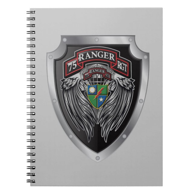 Caderno Espiral Deslocamento Regional de 75° Ranger STB Bat Magníf (Frente)