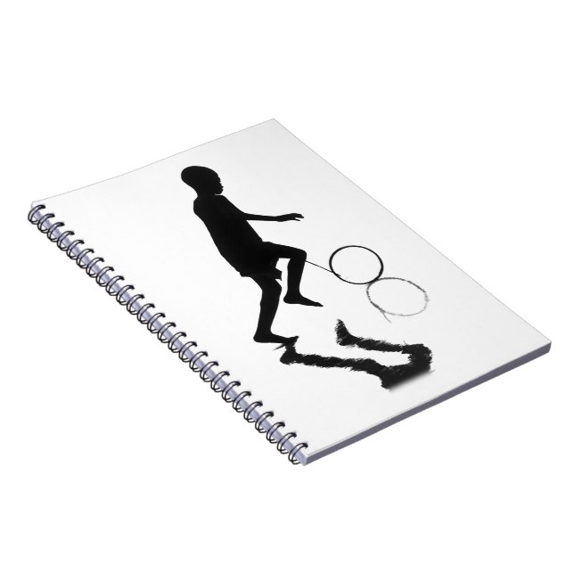 Caderno Espiral Despreocupado (Lado Direito)