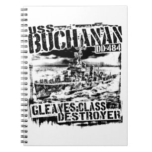 Caderno Espiral Destroyer Buchanan