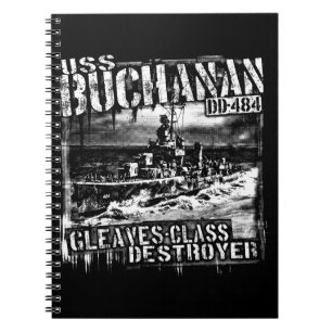 Caderno Espiral Destroyer Buchanan