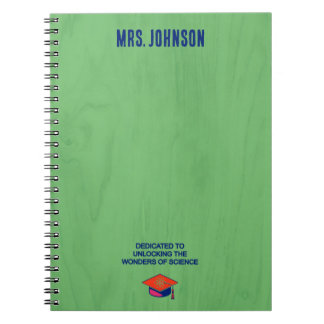 Caderno Espiral Desvendando Maravilhas: Educador de Ciências Dedic