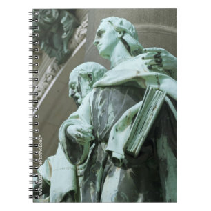 Caderno Espiral Detalhes da Catedral de Berlim