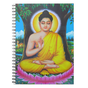 Caderno Espiral Deus Buddha