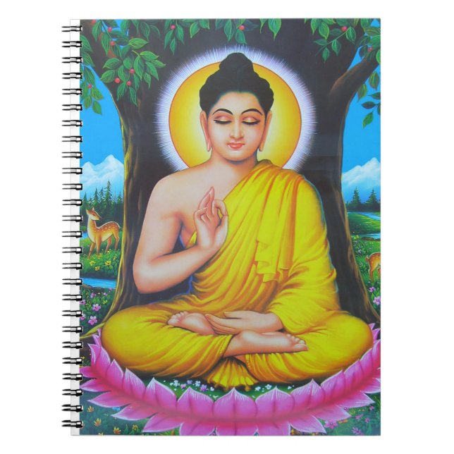 Caderno Espiral Deus Buddha (Frente)