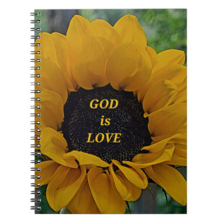 Caderno Espiral Deus é Amor