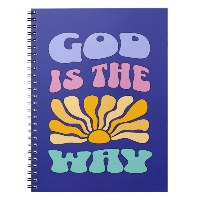 Caderno Espiral Deus é o Caminho (Frente)