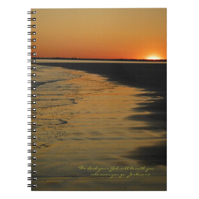 Caderno Espiral Deus estará com você ~ Viagens da Vida (Frente)