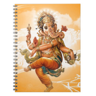 CADERNO ESPIRAL DEUS HINDU DE GANESH