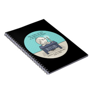 Caderno Espiral Deus incendeia nosso notebook leve