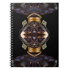 Caderno Espiral Deusa Africana