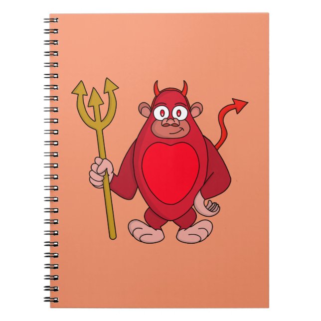 Caderno Espiral Devil Gorilla (Frente)