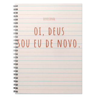 Caderno Espiral Devocional