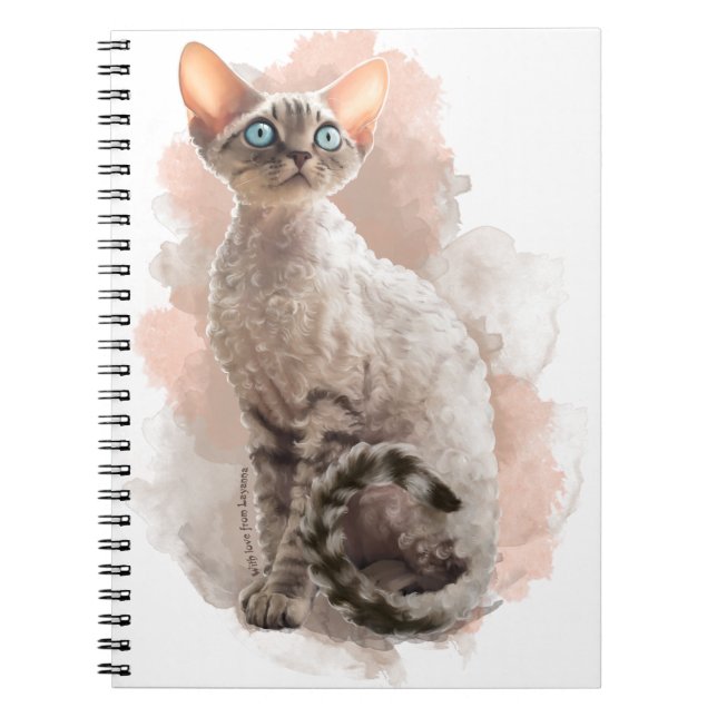 Caderno Espiral Devon Rex Sofi (Frente)