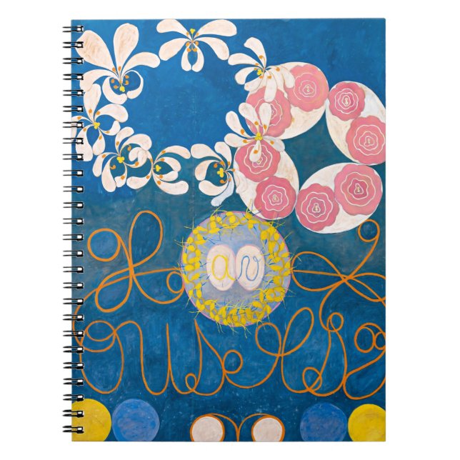Caderno Espiral Dez maiores, nº 1, infância | Hilma af Klint | (Frente)