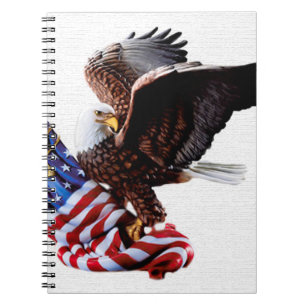 Caderno Espiral Dia da Independência Estados Unidos