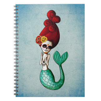 Caderno Espiral Dia da Linda Sereia