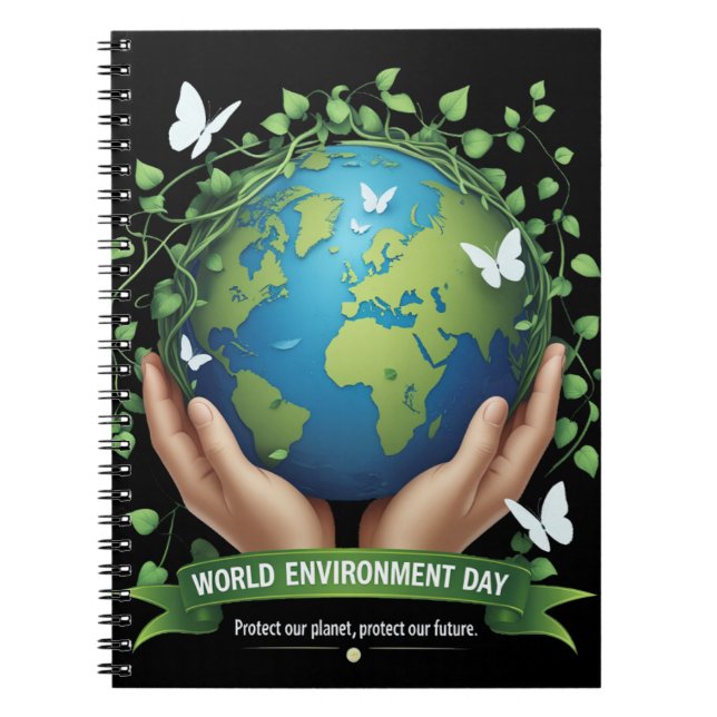 Caderno Espiral Dia da Terra (Frente)
