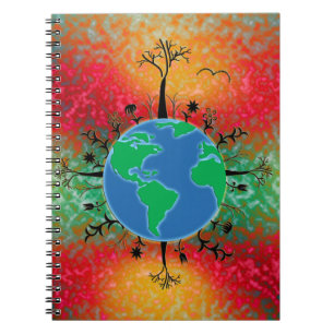 Caderno Espiral Dia da Terra ~