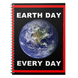 Caderno Espiral Dia da Terra Todos os Dias