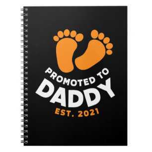 Caderno Espiral Dia de os pais Promovido Ao Pai 2021