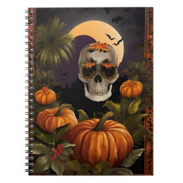 Caderno Espiral Dia do Notebook Tropical Morto