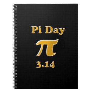 Caderno Espiral Dia do Pi