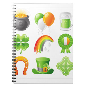 Caderno Espiral dia dos aperitivos santos