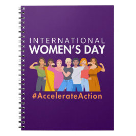 Caderno Espiral Dia Internacional da Mulher 2025, Aceleração da Aç