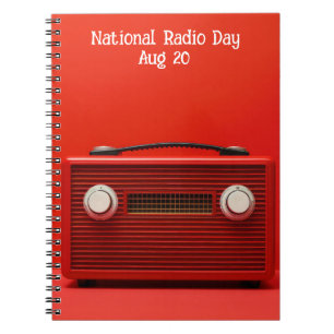 Caderno Espiral Dia Nacional da Rádio