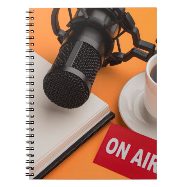 Caderno Espiral Dia Nacional da Rádio (Frente)