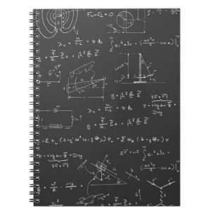 Caderno Espiral Diagramas e fórmulas da física