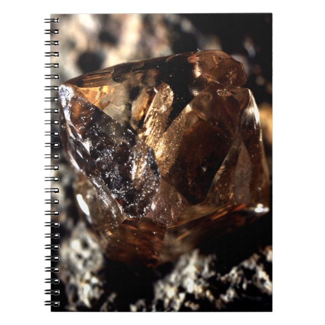 Caderno Espiral Diamante, Enfumaçado (Frente)