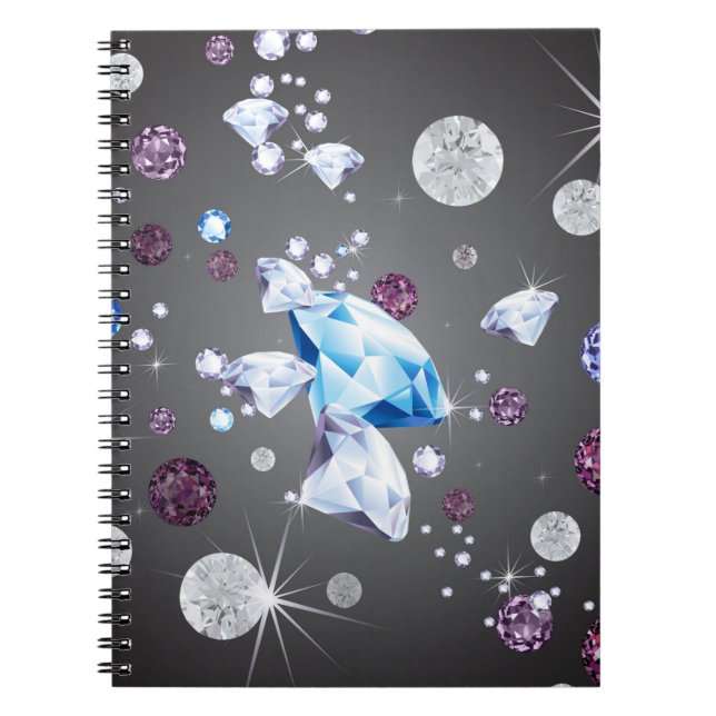Caderno Espiral Diamond Galaxy 5 (Frente)