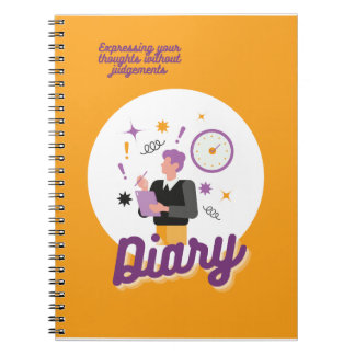 Caderno Espiral Diário