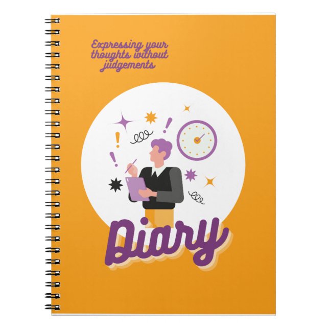 Caderno Espiral Diário (Frente)