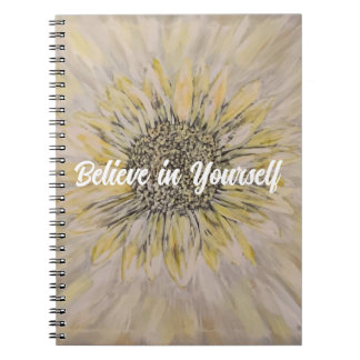 Caderno Espiral Diário Acredite em Si Mesmo
