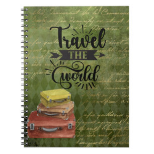 Caderno Espiral Diário Adventure Wanderlust