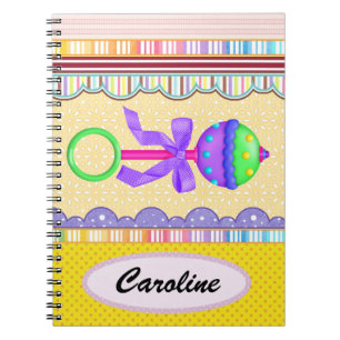 Caderno Espiral Diário bebê
