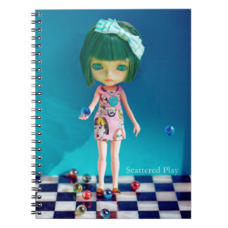 Caderno Espiral Diário ・Brinquedo Espalhado