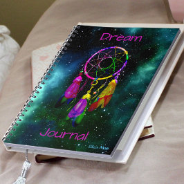 Caderno Espiral Diário Cosmic Dream Catcher