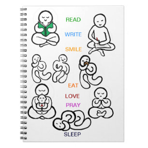 Caderno Espiral diário criativo