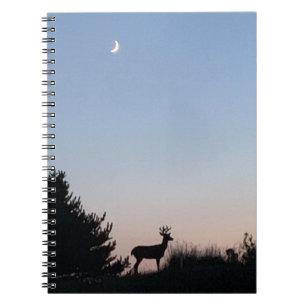 Caderno Espiral Diário da espiral do Moonrise
