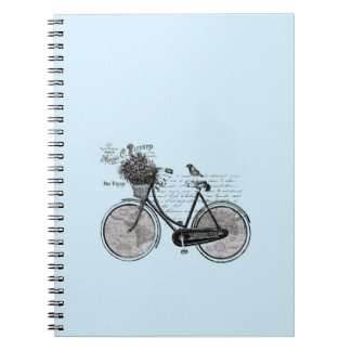 Caderno Espiral Diário da excursão do mundo da bicicleta