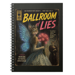 Caderno Espiral Diário da Fada Kitty da Sala de Baile das Mentiras