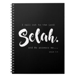Caderno Espiral Diário da oração de Selah