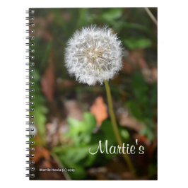 Caderno Espiral Diário Dandelion