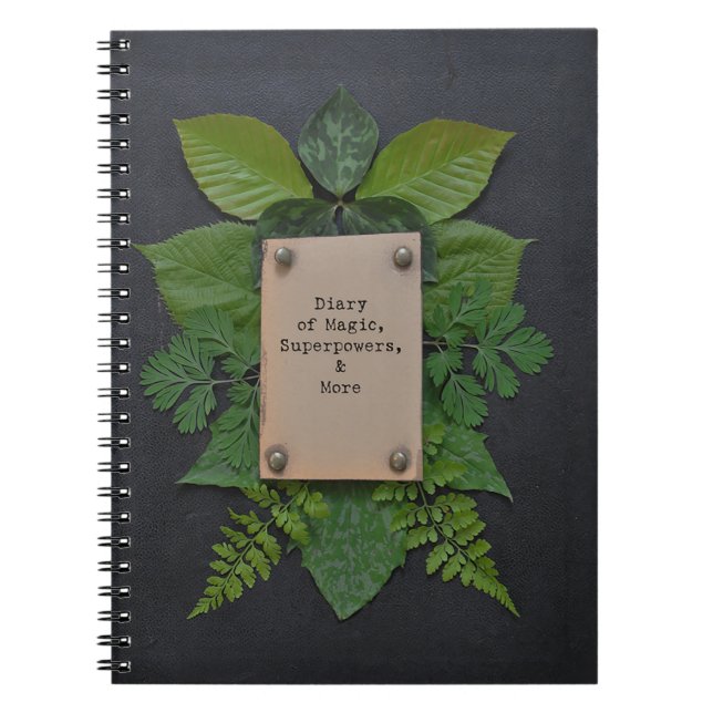 Caderno Espiral Diário das superpotências (Frente)