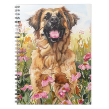 Diário de Aquarela Leonberger